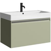 Aqwella Тумба с умывальником Pure PUR0108SH+4610119205126