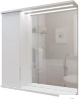 Mixline Шкаф с зеркалом для ванной Лайн 70 553015 (левый, с подсветкой)