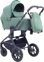 Универсальная коляска MOWbaby Zoom air MB087 (3 в 1, Olive)