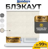 Рулонные шторы Sundays Home LM 97-04 100х160 (бежевый)