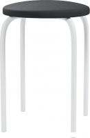 Табурет Mio Tesoro Чико (черный/белый)