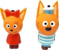 Набор игрушек для ванной Капитошка Три Кота. Карамелька и Коржик ST-FT1809-08