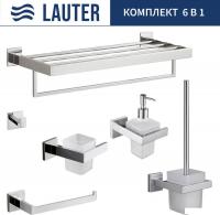 Набор аксессуаров для ванной Lauter 21SH71061+21SH71091+21SH71071+21SH71091+21SH71151+21SH71111 (Chr