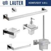 Набор аксессуаров для ванной Lauter 21SH71061+21SH71091+21SH71071+21SH71091+21SH71011+21SH71111 (Chr