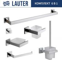 Набор аксессуаров для ванной Lauter 21SH71061+21SH71051+21SH71071+21SH71091+21SH71011+21SH71111 (Chr