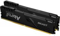 Оперативная память Kingston FURY Beast 2x16ГБ DDR4 3200 МГц KF432C16BB1K2/32WP