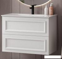 Belux Тумба под умывальник София НП 95-02 (1, белый глянцевый)