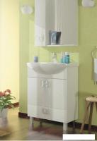 Mixline Тумба с умывальником Квадро-1 75 551698 + Элеганс 75