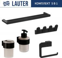 Держатель для туалетной бумаги и освежителя Lauter 21TS3019 + 21TS3021 + 21TS3009 + 21TS3015 + 21TS3