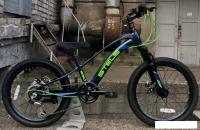 Детский велосипед Stels Leader-230 MD 20 (10.2, темно-синий/черный, разобранный, в коробке)