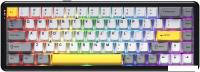 Клавиатура Ajazz AK680 Max (8+1K) (черный/серый/желтый)