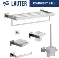 Набор аксессуаров для ванной Lauter 21SH71061+21SH71051+21SH71071+21SH71091+21SH71151+21SH71111 (Chr