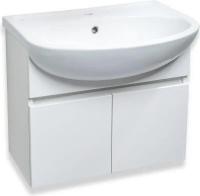 Runo Тумба под умывальник Лада 60 (подвесная, белый)