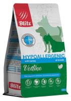 Сухой корм для собак Blitz Pets Vetline Hepatic с индейкой 4304В (1.5 кг)