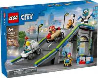 Конструктор LEGO City Без ограничений: трасса с рампами для гоночных авто 60460
