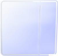 Symbolite Шкаф с зеркалом для ванной Каре 80x80 (с подсветкой, сенсор на зеркале)