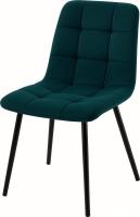 Стул Mio Tesoro Палермо (бирюзовый/черный)