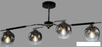Люстра средней высоты Aitin Pro НПБ 02-4х60-105 K312/4 (черный/хром)
