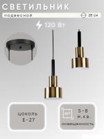 Подвесная люстра Aitin Pro НСБ 01-2х60-101 D1091/2 (черный)