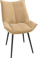 Стул Mio Tesoro Эльба (бежевый/черный)