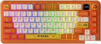 Клавиатура Ajazz AK820 Max (оранжевый/белый, Ajazz Avocado)