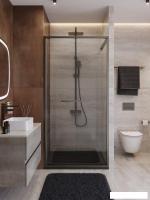 Душевая дверь Cezares LUX-B-FS-1-100-C-GM