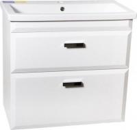 Style Line Тумба под умывальник Лотос 80 (подвесная, для квадратной раковины, белый)
