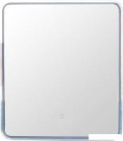 Symbolite Шкаф с зеркалом для ванной Каре 60x80 левое (с подсветкой, сенсор на зеркале)