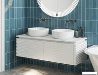 Belux Тумба под умывальник Belux Дубай НП 128 (18, белый матовый)