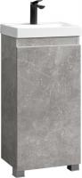 Belux Тумба под умывальник Бостон Н 40 (31, бетон чикаго/светло-серый)