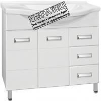 Style Line Тумба под умывальник Ирис 100 3 ящика (для классической раковины)