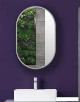 Symbolite Шкаф с зеркалом для ванной Каре Арка 60x90 (с подсветкой, сенсор на зеркале)