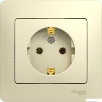 Розетка Schneider Electric Glossa GSL000242 (бежевый)