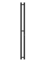 Полотенцесушитель Двин X-2 plaza neo 120/8 (черный матовый)