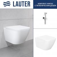 Унитаз подвесной Lauter Nuremberg 21811 + Breez 21GN7071CH