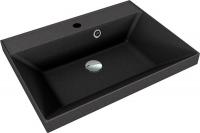 Умывальник Symbolite Asti 60x45 (кварц, антрацит)