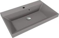 Умывальник Symbolite Asti 50x45 (кварц, серый шелк)