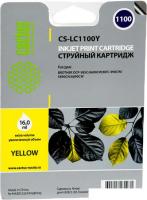 Картридж CACTUS CS-LC1100Y (аналог Brother LC1100Y)