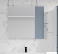 Symbolite Шкаф с зеркалом для ванной Стокгольм 70 (графит софт)