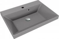 Умывальник Symbolite Asti 60x45 (кварц, серый шелк)