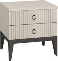 Тумба Ангстрем Хилтон спальня ХТ-302.03 (Д) исп.3 (Д2, кашемир серый)