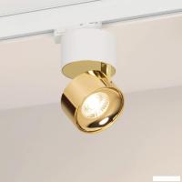 Трековый светильник Arlight SP-PLURIO-TRACK-4TR-R77-9W Day4000 WH-BRS 36 deg 038100