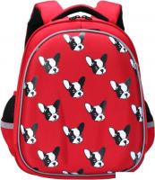 Школьный рюкзак Grizzly RAz-086-15 (красный)
