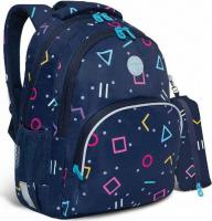 Школьный рюкзак Grizzly RG-260-9 (геометрия)