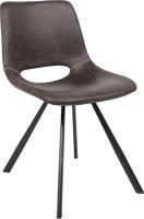 Стул AksHome Dilan (графит/черный)