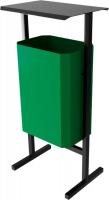 Уличная урна Allerd Стандарт 35л (зеленый)