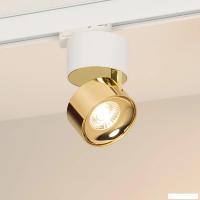 Трековый светильник Arlight SP-PLURIO-TRACK-4TR-R77-9W Warm3000 WH-BRS 36 deg 038114