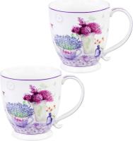 Набор кружек Elan Gallery Лаванда New Bone China 420235_2
