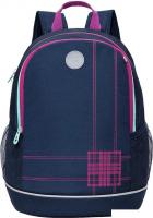 Школьный рюкзак Grizzly RG-163-3 (синий)