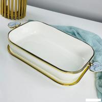 Блюдо Lenardi Лазурит 133-473